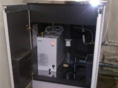 ミニキッチン・小型電気温水器交換工事＜Ｍ2-60ＤＳ　EHPN-F12N1＞　東京都品川区