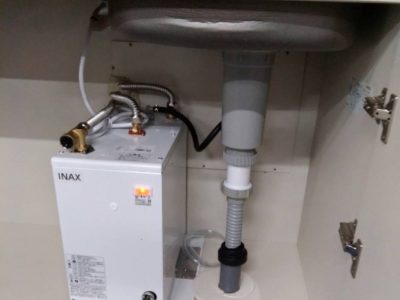 小型電気温水器新設の方法
