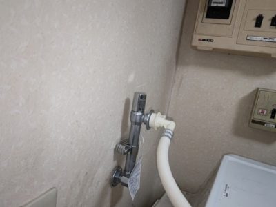 洗濯機用水栓交換工事　東京都品川区　＜カクダイ＞　