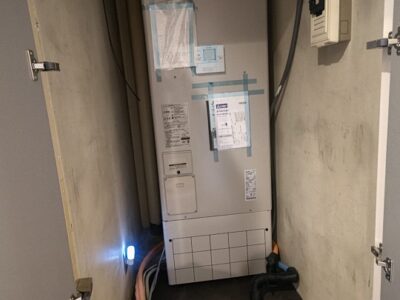 電気温水器新設工事　東京都練馬区　三菱