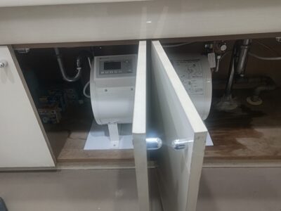 小型電気温水器交換工事　イトミック　東京都中央区