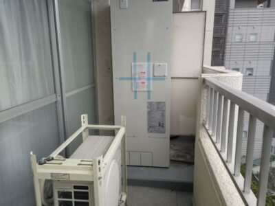 電気温水器据付工事　東京都港区　コロナ